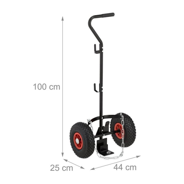 Transportvogn for gassflasker