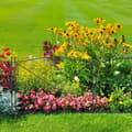 Miniatyrbillede 2 af 7: metal blomsterbed hegn i 6 dele