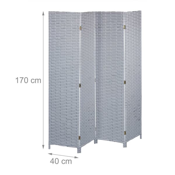 4-osainen näyttö 170 cm