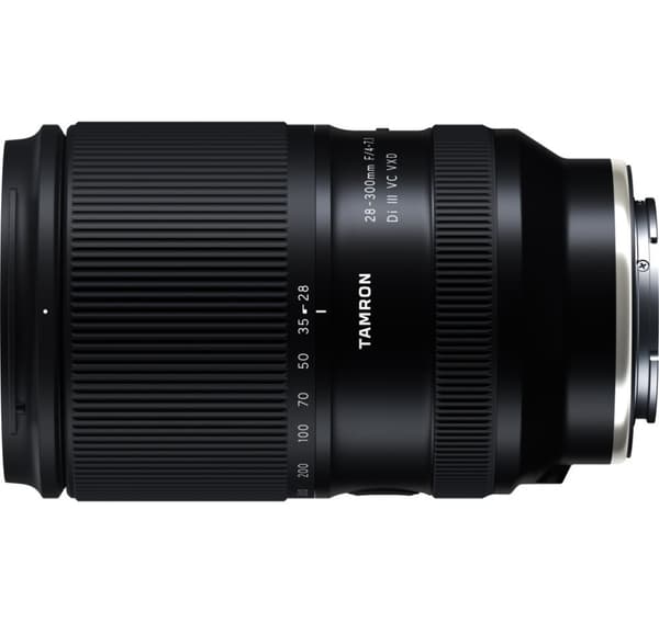 Tamron 28-300mm f/4-7.1 Di III VC VXD lens for Sony