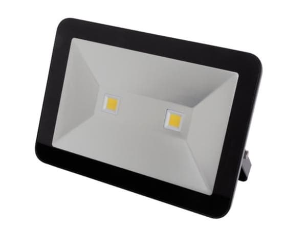 Design Led Floodlight - 100 W, Neutral Vit - Svart