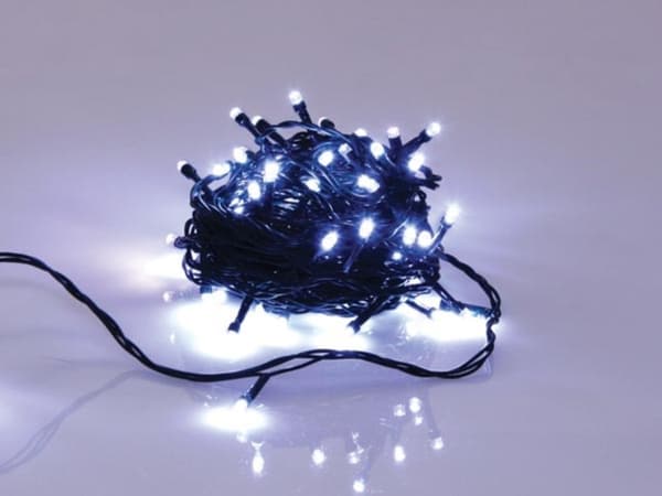 Novalight Led - 12 M - 80 Hvite lamper - Grønn Ledning