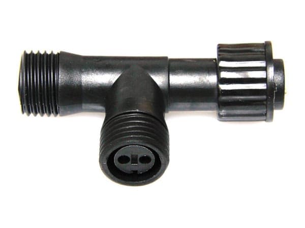 Simply-Connect Pro Line - T-stik - Sort - 230 V