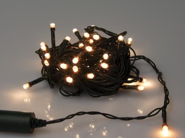 Novalight Led - 6 M - 40 Arizona hvide lamper - Grøn ledning