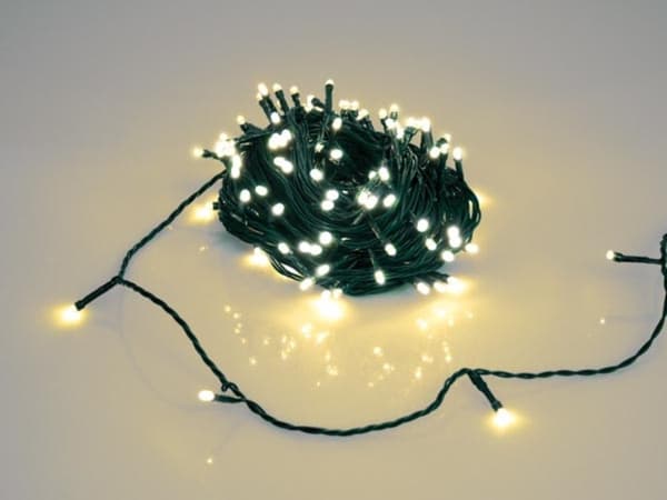 Novalight Led - 24 M - 160 Varmvita Lampor - Grön Tråd