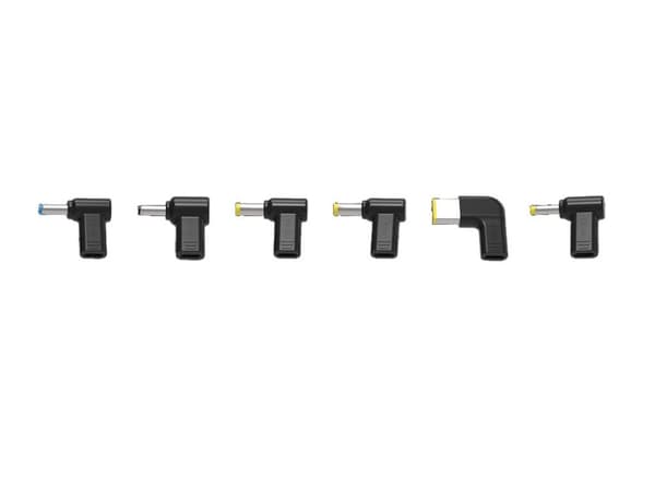 Set med 6 delar Usb-C till bärbara kontakter - Hp®, Dell®, Acer®, Lenovo®, Asus® - 4 Mm & 5,5 Mm