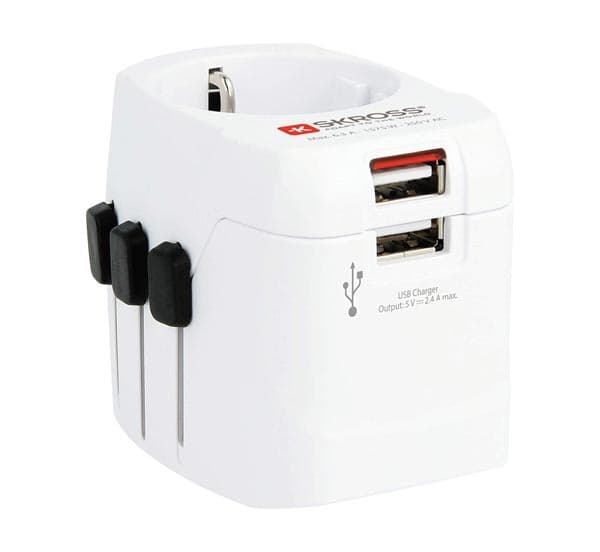 Reiseplugg Pro Light Usb (2Xa)