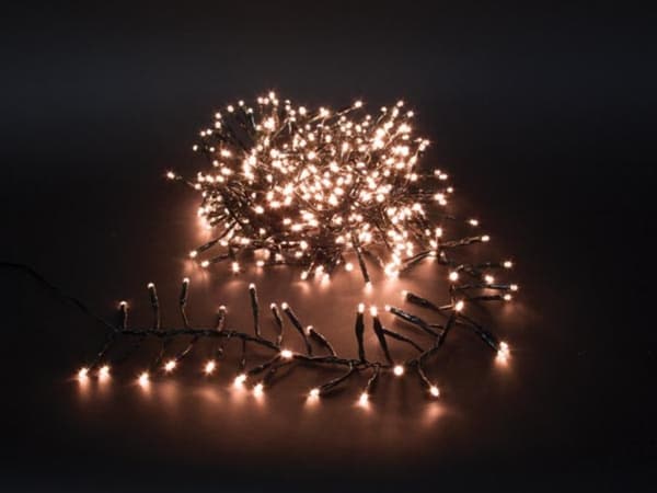 Twistlight Led - 6 M - 510 Arizona White Lamps - Black Wire - 31V