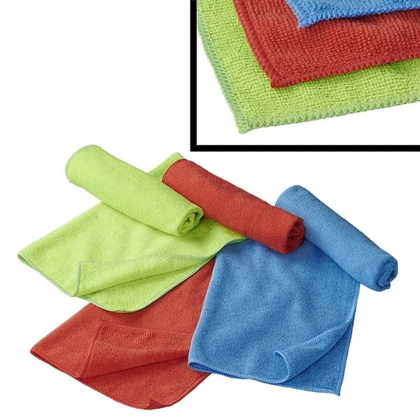 Mikrofiberhåndklær 6-pakning 40x30cm