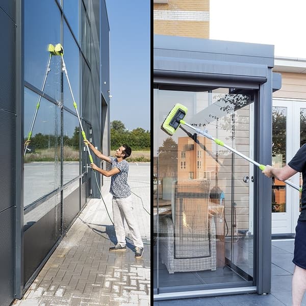 Pesuharja 3D säädettävä teleskooppikahva 119-203cm