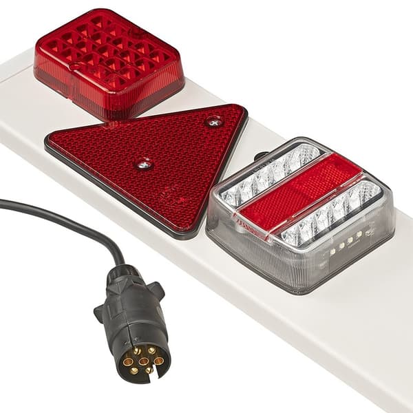 Trailerboard 2x 14 LED med LED tågelygte + 6M kabel
