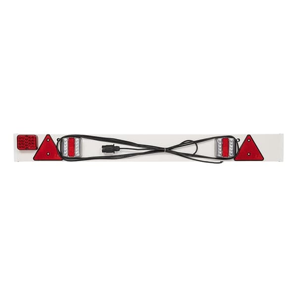 Trailerboard 2x 14 LED med LED tågelygte + 6M kabel