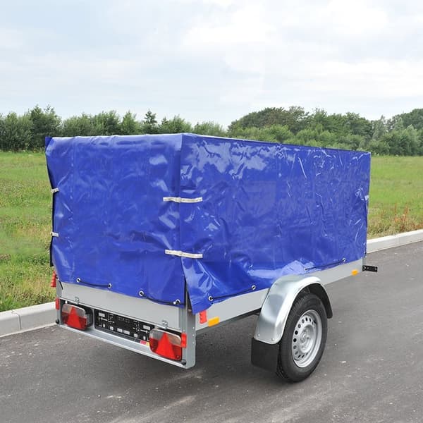 Højt trailerdæksel med elastiksnor 2075 x 1140 x 900 mm