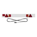 Miniatyrbillede 3 af 6: Trailerboard 2x 20 LED med LED tågelygte + 6M kabel