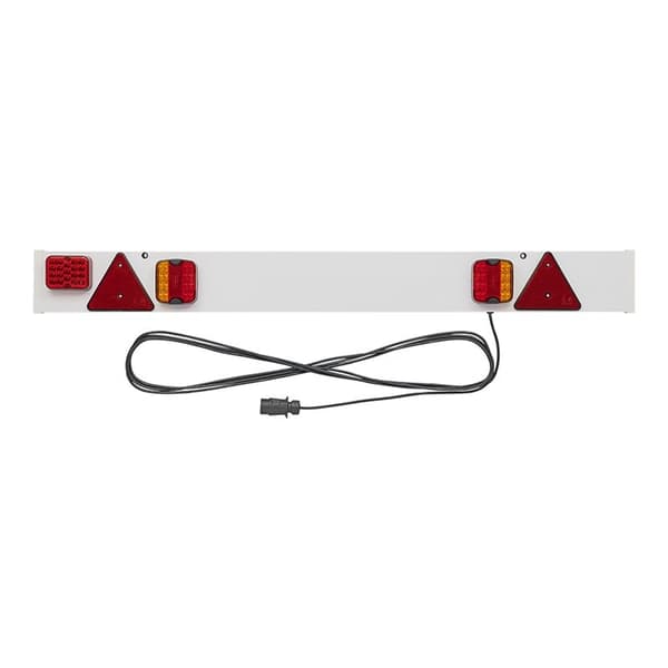 Trailerboard 2x 20 LED med LED tågelygte + 6M kabel