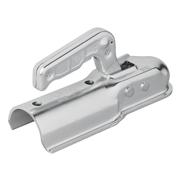 Kulkoppling stål vertikal 2 hål runda 60mm 1300kg bromsade