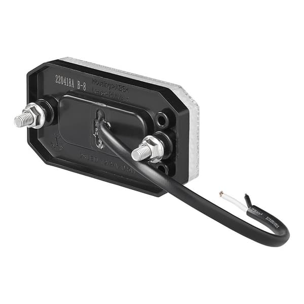 Posisjonslampe foran 12/24V hvit 80 x 44 mm LED