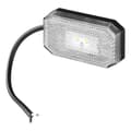 Miniatyrbilde 1 av 7: Posisjonslampe foran 12/24V hvit 80 x 44 mm LED
