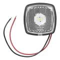 Miniatyrbild 3 av 7: Främre positionslampa 9-30V vit 61 x 61 mm LED
