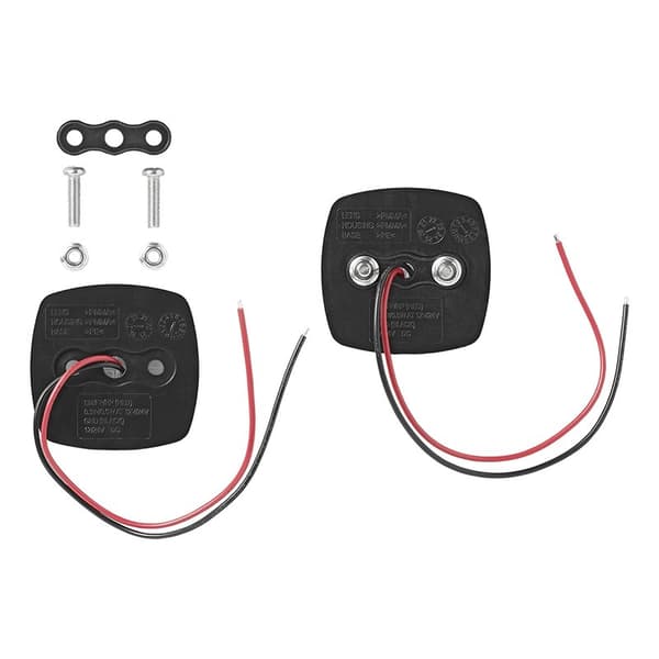 Främre positionslampa 9-30V vit 61 x 61 mm LED