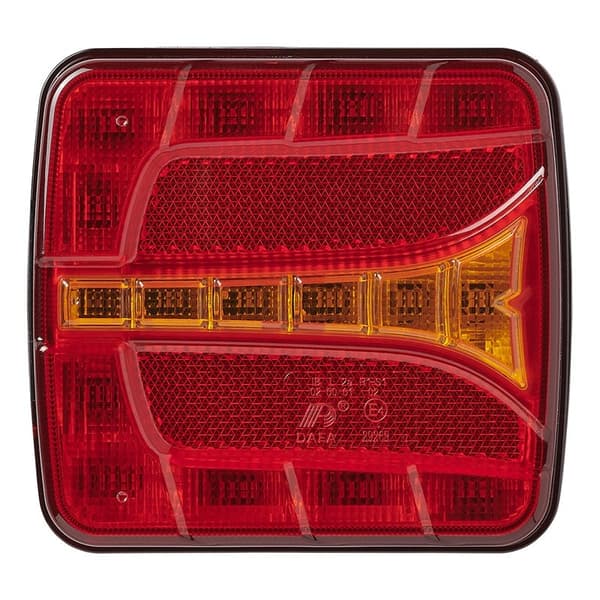 Baklykt 4 funksjon 106 x 99 mm LED høyre