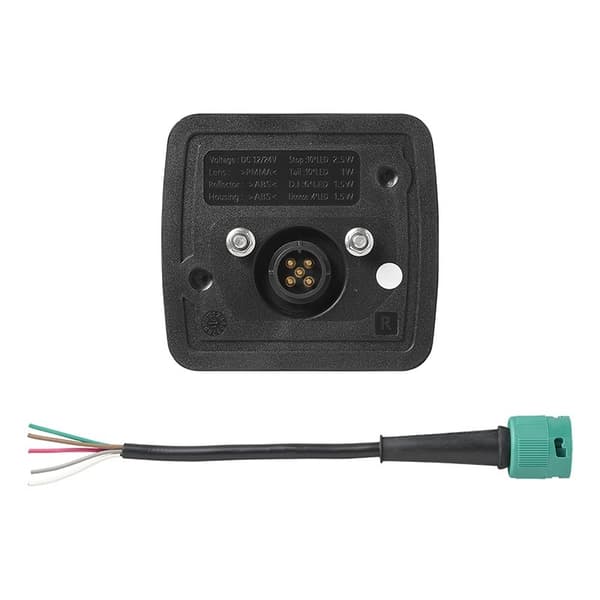 Baklykt 4 funksjon 106 x 99 mm LED høyre