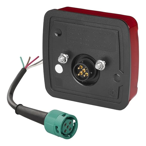 Baklykt 4 funksjon 106 x 99 mm LED høyre