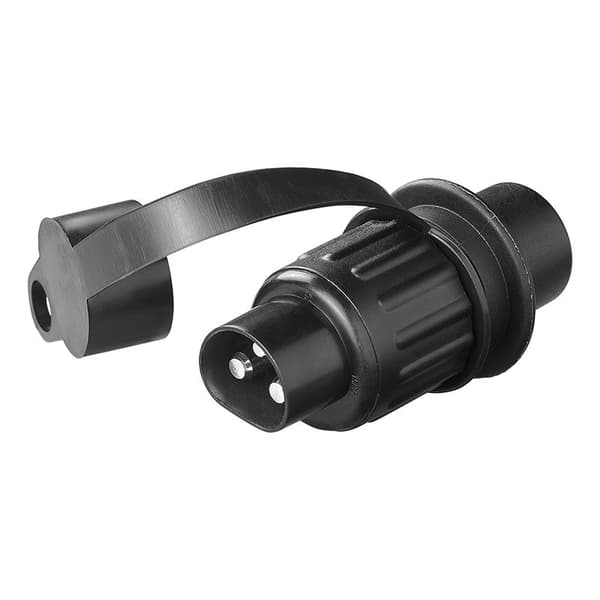 Plugg 3-pins PVC