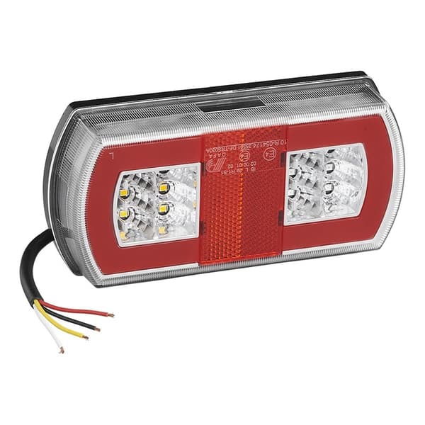 Baklykta 5 funktion 225 x 105 mm 43LED vänster