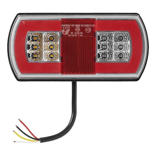 Baklykta 5 funktion 225 x 105 mm 43LED vänster