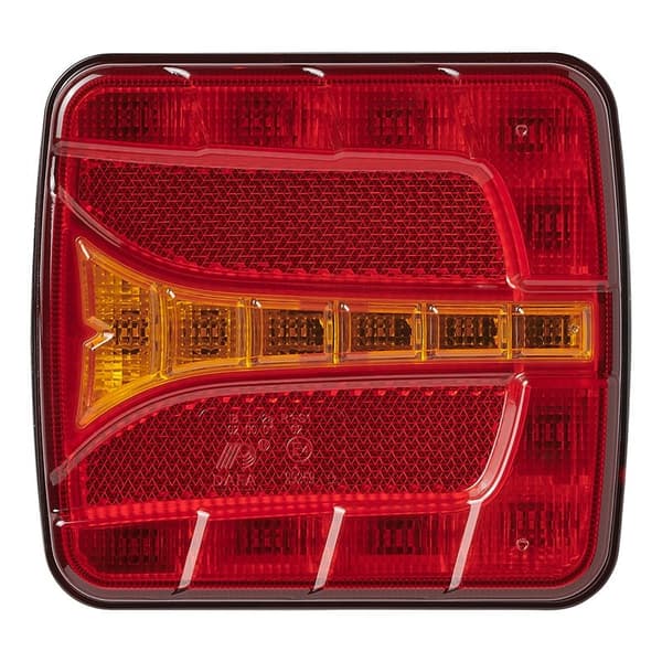 Baglygte 4 funktion 106 x 99 mm LED venstre