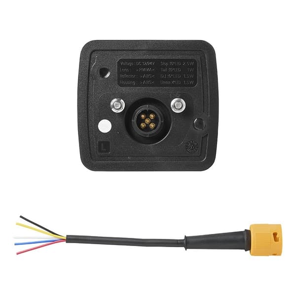 Baglygte 4 funktion 106 x 99 mm LED venstre