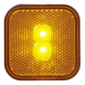 Miniatyrbilde 6 av 7: Sidemarkeringslampe 12/24V rav 65 x 65 mm LED