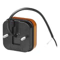 Miniatyrbilde 2 av 7: Sidemarkeringslampe 12/24V rav 65 x 65 mm LED