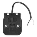 Miniatyrbillede 4 af 7: Sidemarkeringslygte 12/24V rav 65 x 65 mm LED med holder