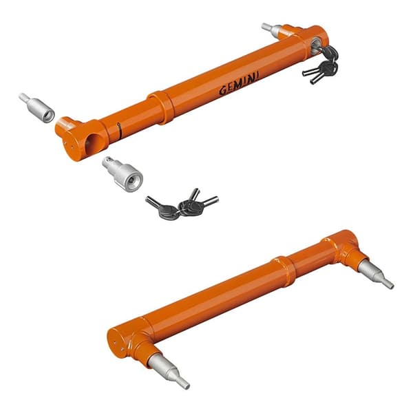 Hjulklemme Gemini for dobbel aksel