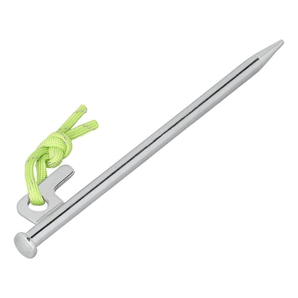 Bergpinne 20 cm galvaniserat stål med P-krok Heavy Duty