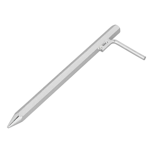 Maa-ankkuri 30 cm galvanoitua terästä L-koukulla