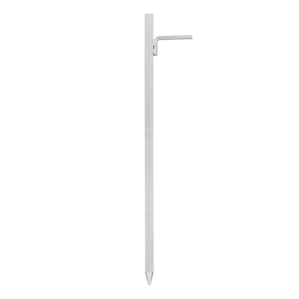 Jordanker 50 cm galvanisert stål med L-krok