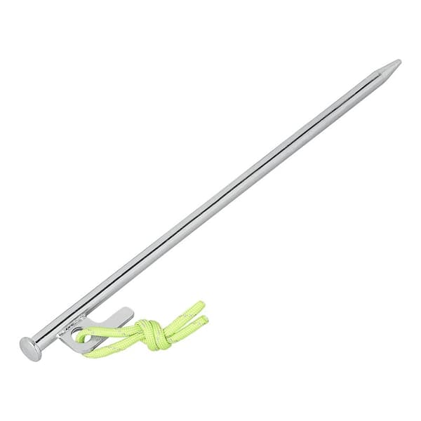 Bergpinne 30 cm galvanisert stål med P-krok Heavy Duty
