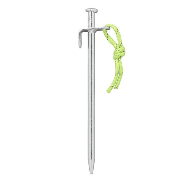 Bergpinne 20 cm galvaniserat stål med L-krok Heavy Duty