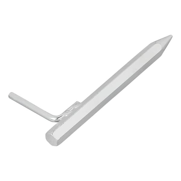 Maa-ankkuri 20 cm galvanoitua terästä L-koukulla