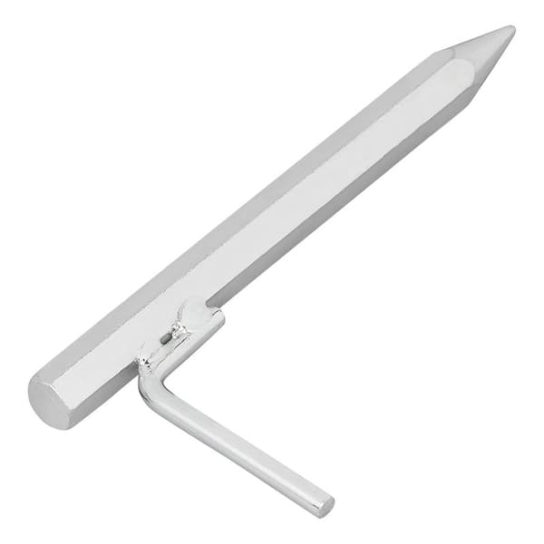 Maa-ankkuri 20 cm galvanoitua terästä L-koukulla