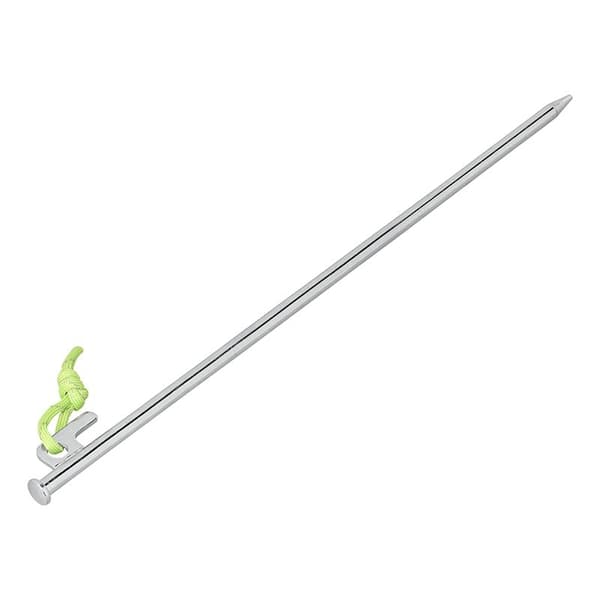 Bergpinne 40 cm galvanisert stål med P-krok Heavy Duty