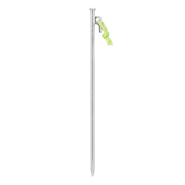Bergpinne 40 cm galvanisert stål med P-krok Heavy Duty