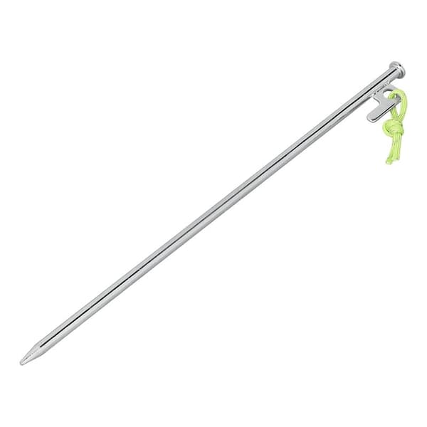 Bergpinne 40 cm galvanisert stål med P-krok Heavy Duty