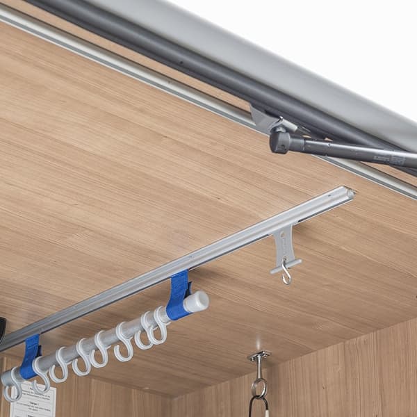 Teltskinne aluminium 90° 120 x 2,5 cm selvklebende - sett med 3 stk.