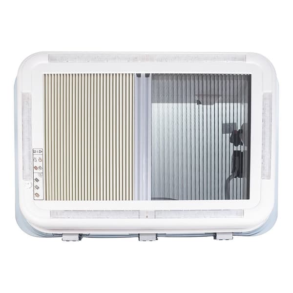 Taglem 700x500 mm uden permanent ventilation transparent led