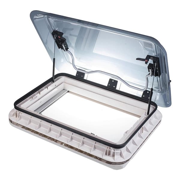 Taglem 700x500 mm uden permanent ventilation transparent led