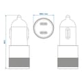 Miniatyrbillede 5 af 6: USB lynoplader type C 2-vejs 12V/24V 3100mA